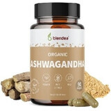 BLENDEA Organic ASHWAGANDHA 1×90 cps, integratore alimentare