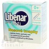 Libenar Multifunctional saline solution 15×5 ml, isotonic solution