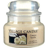 Village Candle Candela profumata in bottiglia - Creamy Vanilla - Gelato alla vaniglia, piccola 1×1 pz, candela profumata