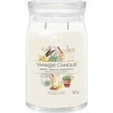 Yankee Candle - Large Signature Sweet Vanilla Vanilla Horchata 1×567g, candela profumata