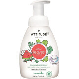 ATTITUDE Sapone schiumoso per bambini Foglie piccole al gusto di melone e cocco 1×295 ml, sapone per bambini