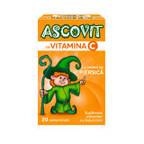 Ascovit con Vitamina C al gusto pesca 100 mg, 20 compresse, Omega Pharma