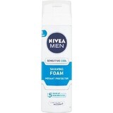 NIVEA MEN Sensitive Cooling 1×200 ml schiuma da barba