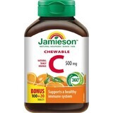 JAMIESON VITAMINA C 500 mg miscela 1×120 tbl, VITAMINA C, miscela