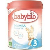 BABYBIO PRIMEA 3 Croissance lapte organic pentru sugari (800 g) 1×800 g