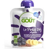 Good Gout Organic Blueberry Breakfast 1×70 g, buzunar cu afine