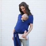 BOBA Porte-bébé / écharpe Boba Wrap Serenity Bleu foncé 1×1 pc, de 0 à 18 mois