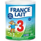 France Lait 3 Latte artificiale per bambini da 1 a 3 anni 1×400 g, latte artificiale (1-3 anni)