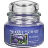 Village Candle Candela profumata in vetro - Ortensia - Ortensia, piccola 1×1 pz, candela profumata