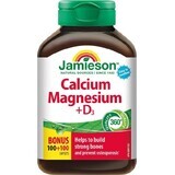 JAMIESON CALCIO, MAGNESIO E VITAMINA D3 1×120 tbl, calcio + magnesio + vitamina D3