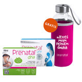 Prenatal Uno Set, 30 capsule + 30 capsule + Prenatal DHA, 30 capsule + flacone in omaggio