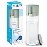 Brita Vital, bottiglia con filtro da 0,6 litri, verde + filtro MicroDisc, 2 pezzi