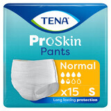 Tena Pants ProSkin, slip assorbenti, taglia S, 65-85 cm, normale, 15 pezzi