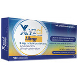 Xyzal Allergy 5 mg, 10 compresse rivestite con film