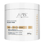 Apis Professional Depiq Pro System, maschera depigmentante alle alghe con α-arbutina 1% e complesso schiarente 1%, 200 g