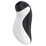 Satisfyer Orca, massaggio clitorideo senza contatto, aria, orca bianca e nera