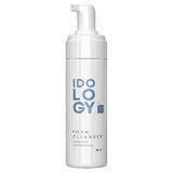 Ido Lab Idology Face Foam, schiuma detergente per il viso dell'uomo, 150 ml