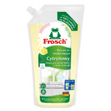 Frosch lozione per piatti, limone, ricarica, 1000 ml