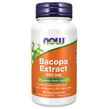 Now Foods Estratto di Bacopa 450 mg, bacopa, 90 capsule vegane