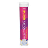 SEMA Elektrolity Senior, cherry flavor, no added sugar, 20 effervescent tablets