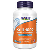 Now Foods Olio di krill, olio di krill 1000 mg, 60 capsule