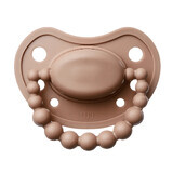 Luu Kids, ciuccio, posizionamento, silicone, Latte Nocciola, 0-3 mesi, 1 pz.