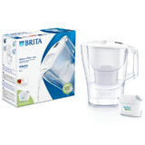 Brita Aluna, caraffa con filtro 2,4 l, bianco + filtro Maxtra Pro Pure Performance, 1 pz.