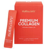 Natu.Care Premium Collagen 5000 mg, goût fraise-rhubarbe, 30 sachets