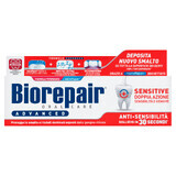 Biorepair Advanced Sensitive, dentifricio senza fluoro per denti sensibili, 75 ml