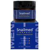 Snailmed, crema lipoattiva trattante e normalizzante per uomo, 30 ml