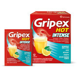 Gripex Hot Intense 1 g + 50 mg + 12,2 mg, 12 bustine