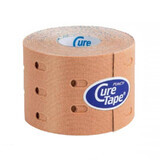 CureTape Punch, nastro kinesiologico, beige, 5 cm x 5 m, 1 pz.