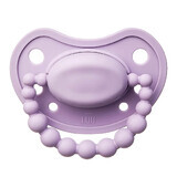 Luu Kids, ciuccio, posizionamento, silicone, Lavanda francese, da 6 mesi, 1 pezzo