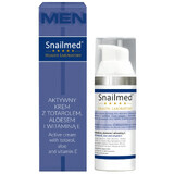 Snailmed crema lipoattiva normalizzante per uomo, 30 ml