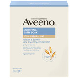 Aveeno polvere da bagno lenitiva, 8 x 42 g