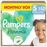 Pampers Harmonie, pannolini, taglia 5, 11-16 kg, 152 pezzi