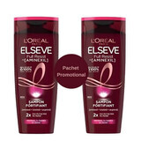 Full Resist Shampoo fortificante per capelli fragili soggetti a caduta, 2 x 250 ml, Elseve