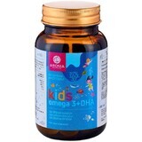 Kids Omega 3 + DHA al gusto di tutti i frutti, 60 capsule masticabili, Aronia Charlottenburg