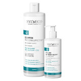 Sylveco Dermo Dandruff Kit, scrub per cuoio capelluto con forfora, 150 ml + shampoo antiforfora, 300 ml