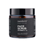 Swederm Scrub viso Vitamina E + A, scrub viso esfoliante, 100 ml