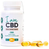 Ik ben CBD CBD Volledig Spectrum 750 mg 30 capsules