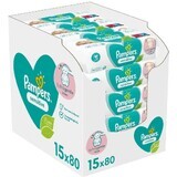 Pampers Sensitive Baby Reinigungstücher 15 x 80 Stück