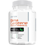 Zerex Betacaroteno Forte + Vitamina E - piel radiante y joven 60 cápsulas blandas