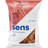 Sens Eiwit chips met krekeleiwit - Papaver en zeezout 80g