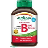 Jamieson B-complex 100 mg eliberare treptată 60 comprimate