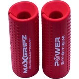 Power System Grips voor MAX Gewichthefstang MAX GRIPZ RED. XL 2 stuks