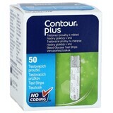 Strisce diagnostiche Contour PLUS 50 pz.