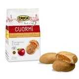 Biscotti ecologici con marmellata e pezzetti di mela Courmi, 270 g, Crich