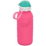 Squeasy Gear Roze siliconen fles 480 ml