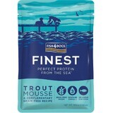 Fish4Dogs Delicious pouch per cani 99% trota 100 g